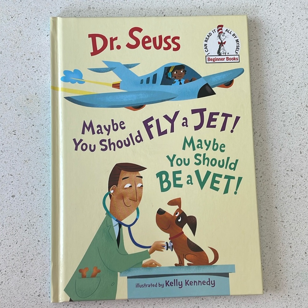 Dr Seuss Maybe you should fly a jet! Maybe you should be a vet!